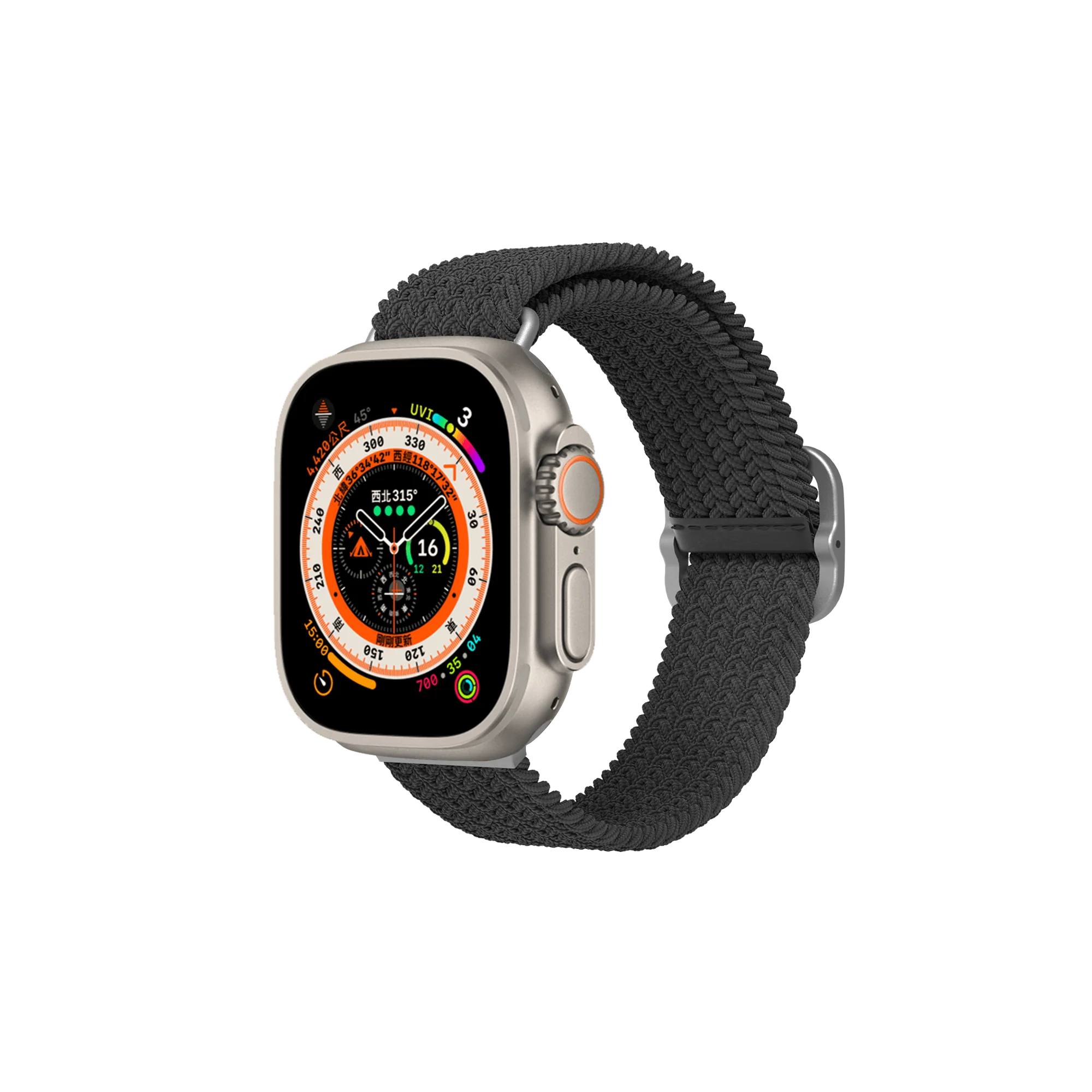 RHINOSHIELD Geflochtenes Armband für Apple Watch Apple Watch SE (44mm)