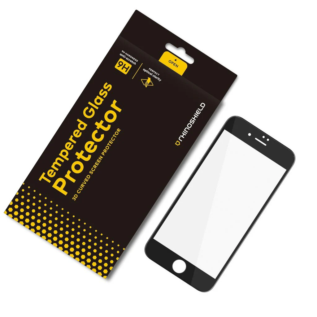 RhinoShield 9H Hartglas Displayschutzfolie für iPhone 7 Plus [Edge to Edge] - Image 9