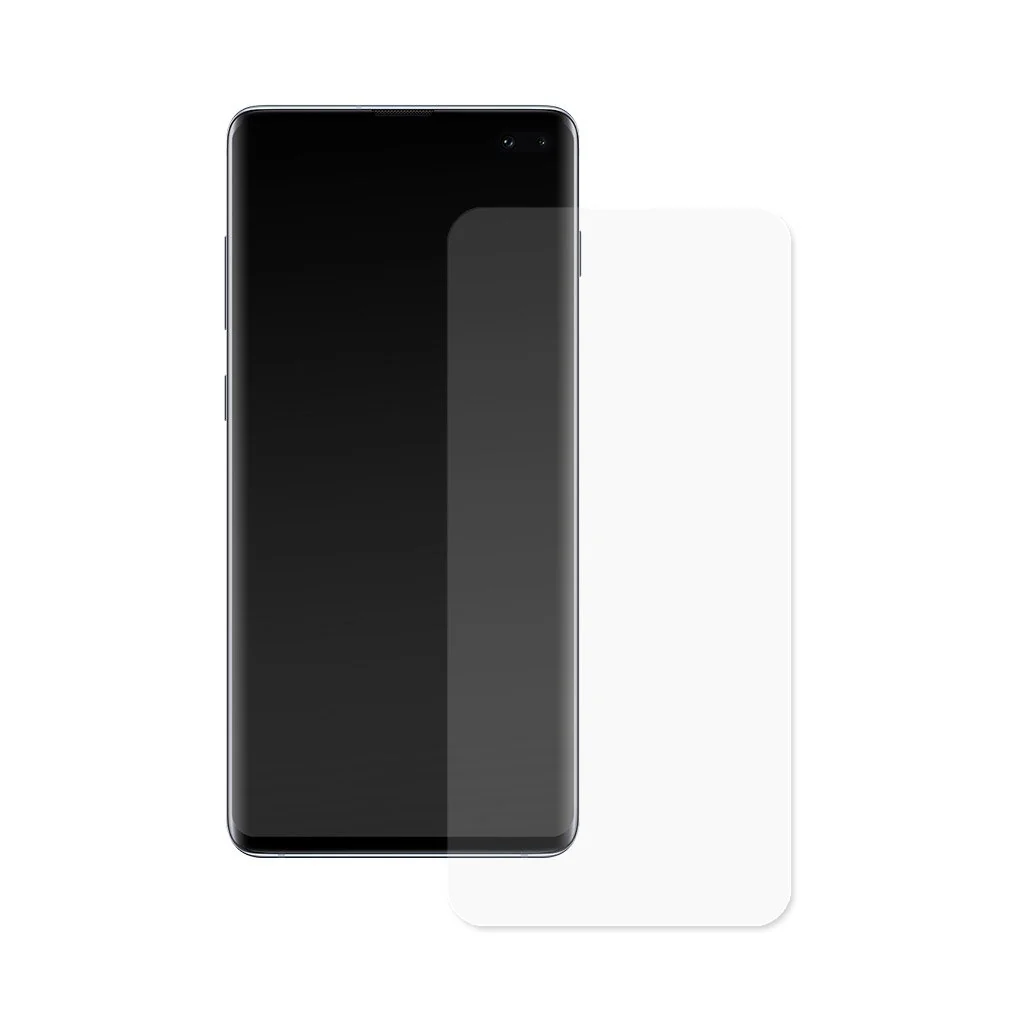 RhinoShield Impact Flex Schutzfolie für Samsung Galaxy S10+ Kompatibel mit Fingerabdrucksensor