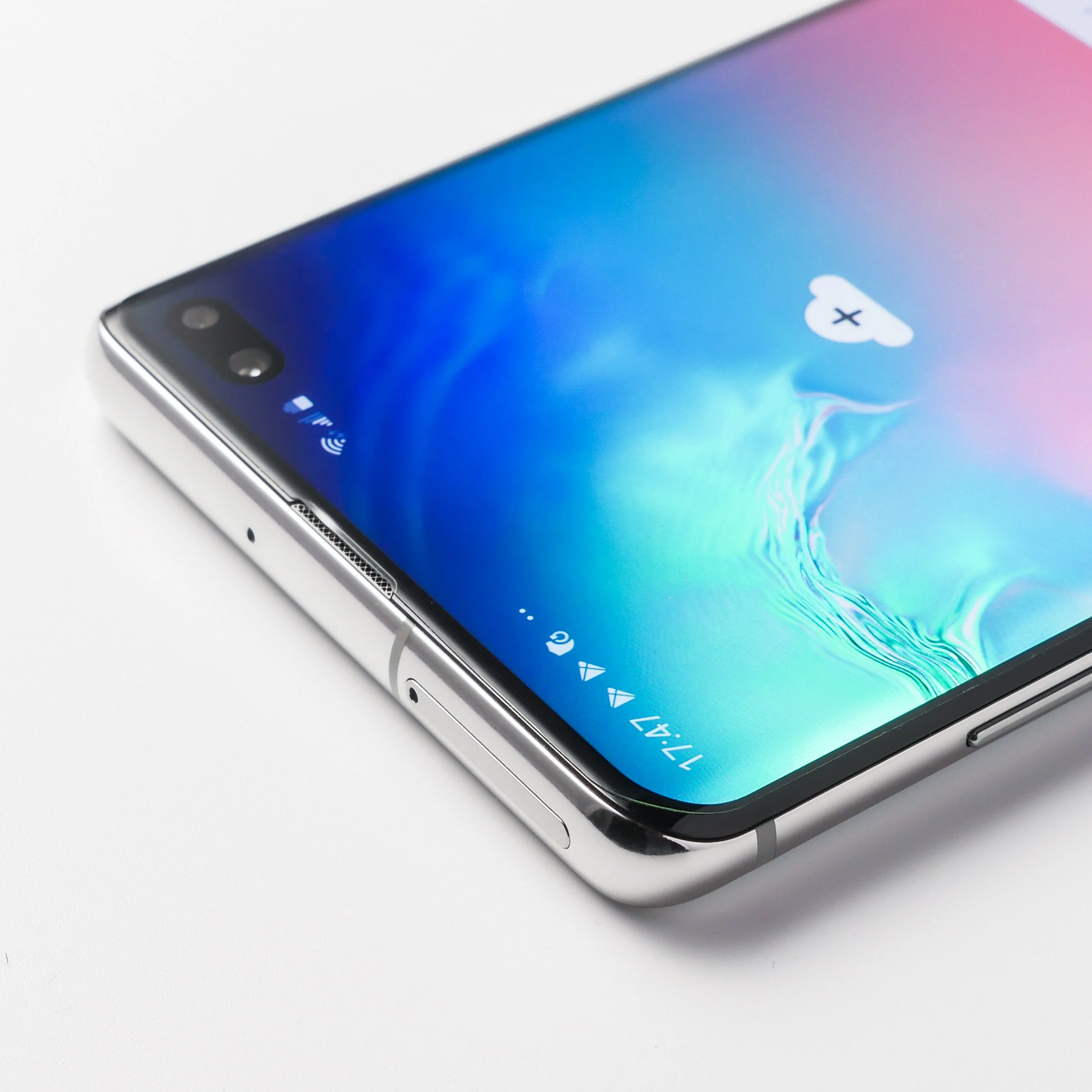RhinoShield Impact Flex Schutzfolie für Samsung Galaxy S10+ Kompatibel mit Fingerabdrucksensor - Image 5