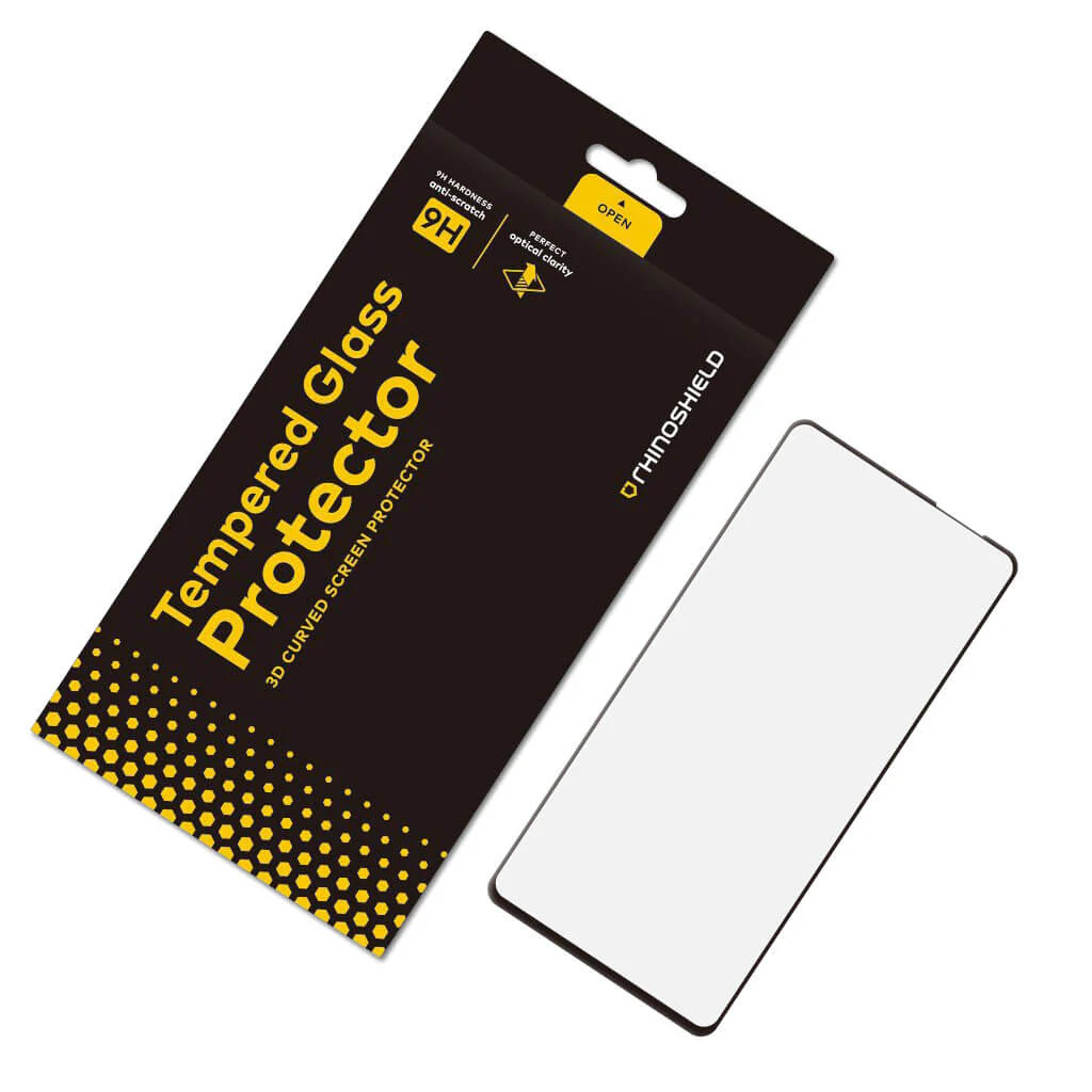 RhinoShield 9H Hartglas Displayschutzfolie für Xiaomi POCO F3 [Edge to Edge] - Image 2